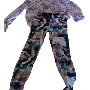 All in Motion Girls Multicolor Leggings Size 7/8.